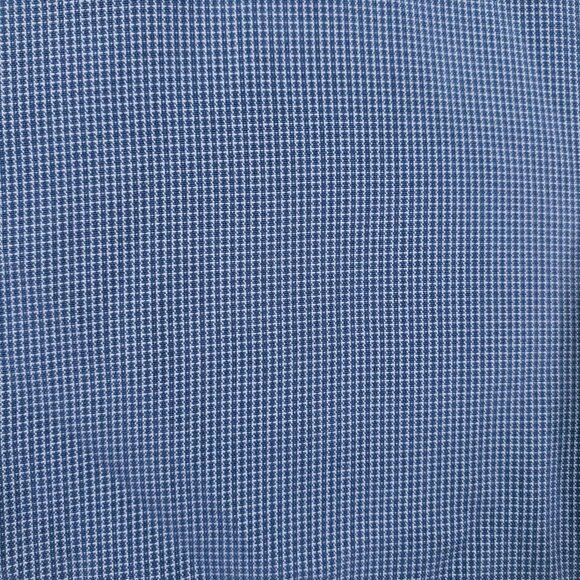 Quiksilver Waterman Collection XXL Blue Micro Check Mens Short Sleeve Shirt - Picture 10 of 16